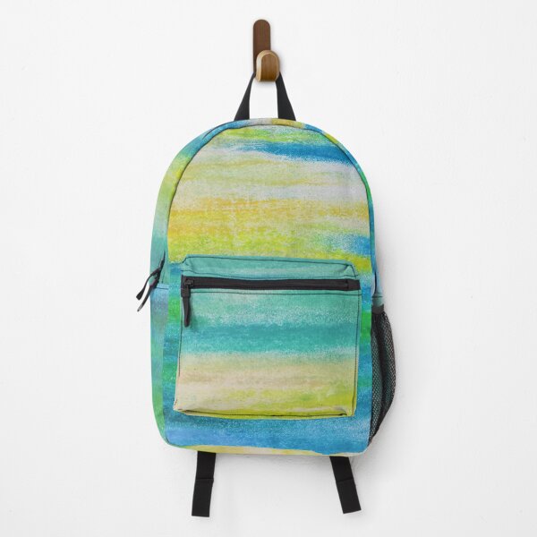 Item preview, Beautiful yellow, green and blue pastel artwork designed and sold by jeanyun48.