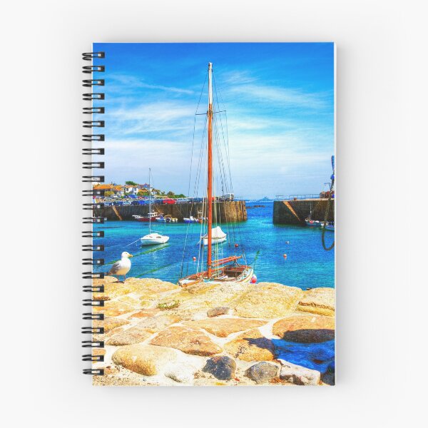 Item preview, Mousehole Harbor Boats, Cornwall, UK designed and sold by Paul Thompson Photography.