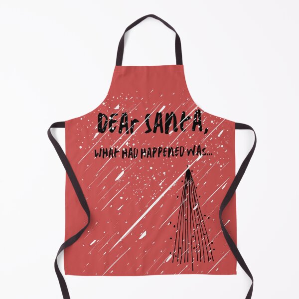 Item preview, Dear Santa, What had happened - (Modern Black Tree with Snow) designed and sold by TumbleCreek.