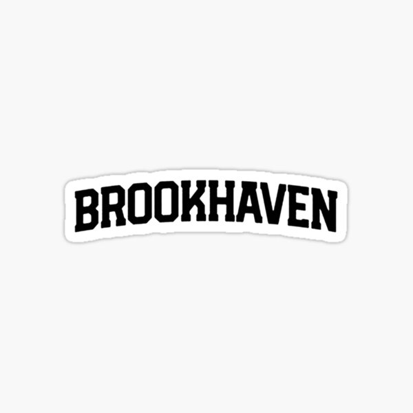 Brookhaven Sticker For Sale By Tzonedirects Redbubble