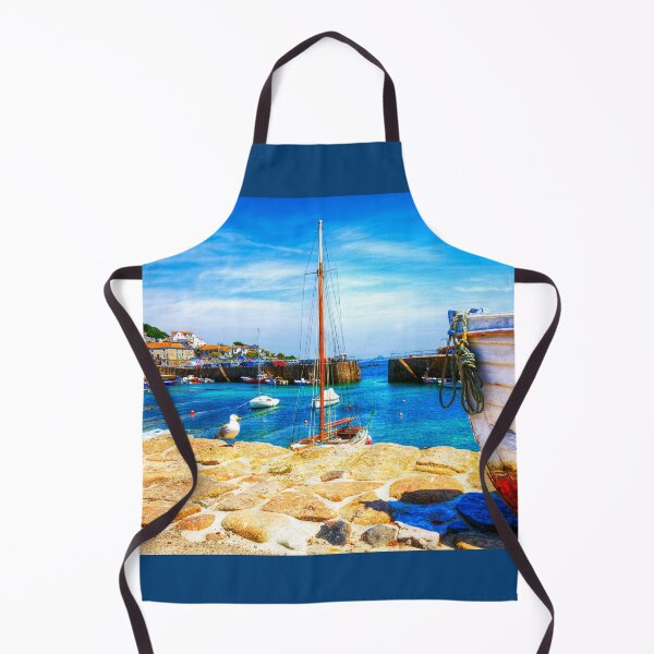 Item preview, Mousehole Harbor Boats, Cornwall, UK designed and sold by Paul Thompson Photography.