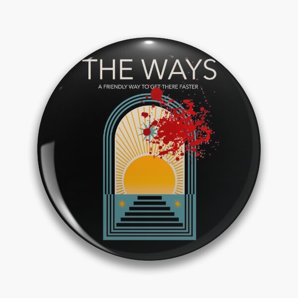 Item preview, Bloody Version of The Ways Travel Tourist Souvenir Airlines Wheel of Time Parody Design  designed and sold by Candlewood Museum & Gift Shoppe.