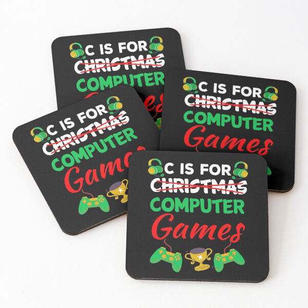 Item preview, C Is For Computer Games Gamer Boys Christmas Men Girls Xmas designed and sold by smailjr.
