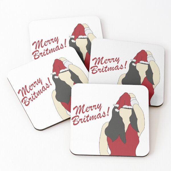 Item preview, Blackout Christmas Britney Spears Merry Britmas designed and sold by popmoments.