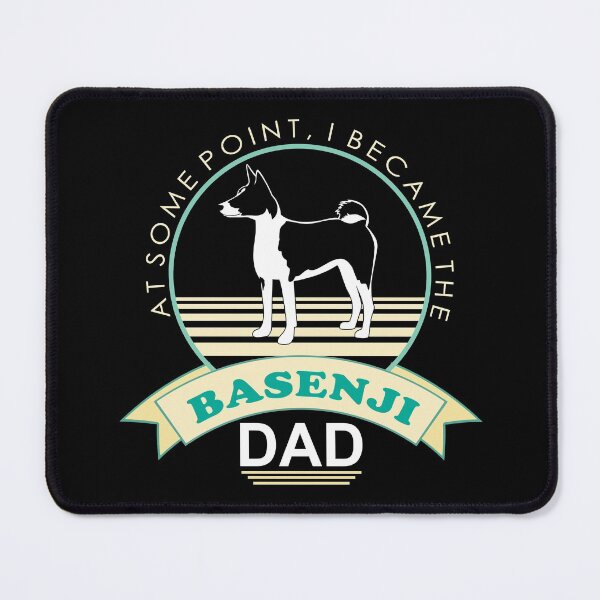 Item preview, Basenji Dad | NickerStickers® on Redbubble designed and sold by NickerStickers.