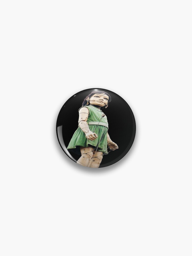 Little Girl Giant Puppet by De luxe Theatre Company (cut out) Pin