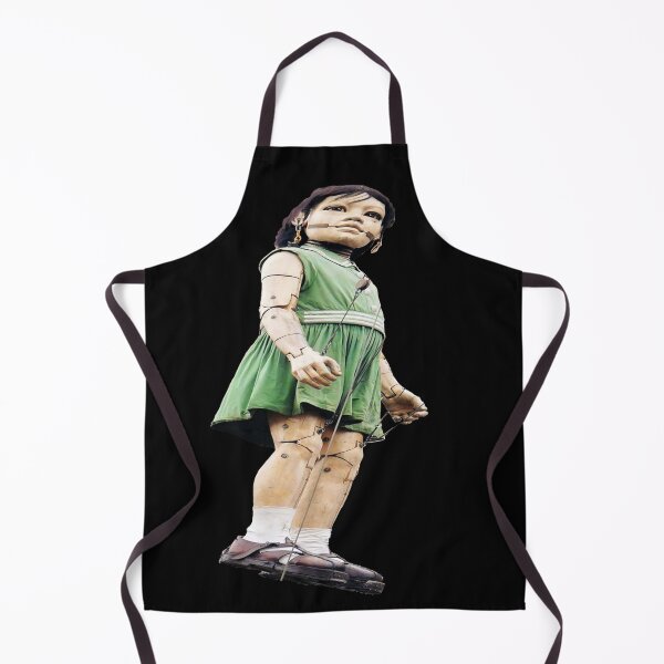 Item preview, Little Girl Giant Puppet by De luxe Theatre Company (cut out) designed and sold by Haloproductions.
