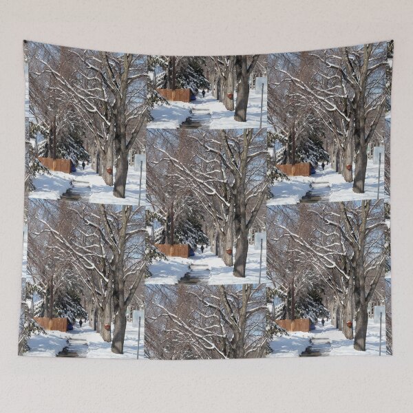 Item preview, Winter walk in the city designed and sold by WeeMonkey.