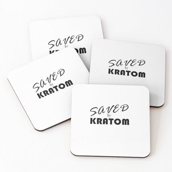 Item preview, Saved by Kratom - Black Text designed and sold by MountMercantile.