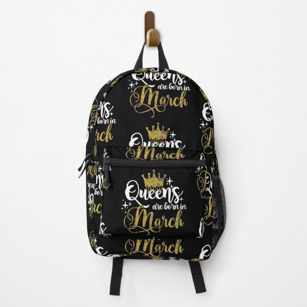 Item preview, Queens are born in March kid girl boy Off birthday Vacation Inspiration Joy Mood designed and sold by DesignByHeartUK.