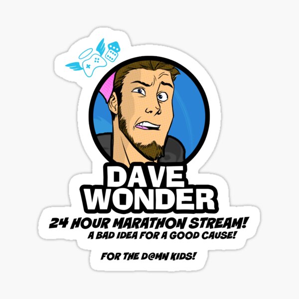 MARATHON STREAM THE SHIRT! Sticker