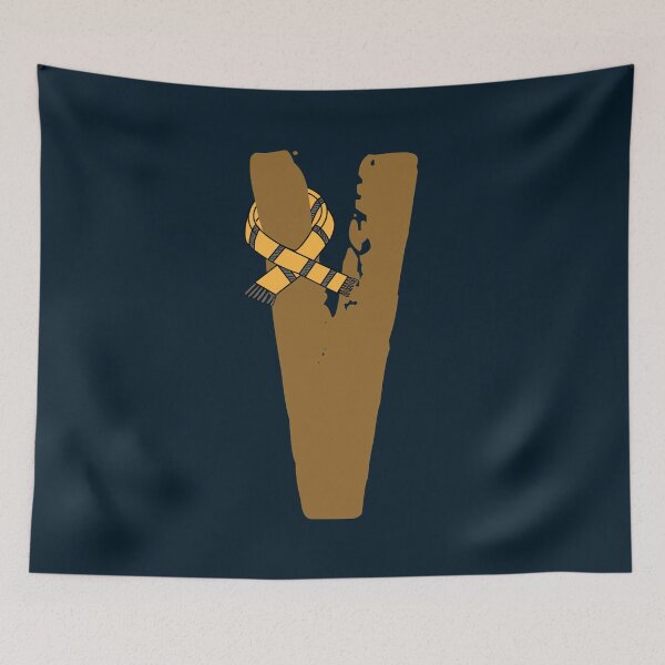 Item preview, V Letter Magic School Team Badger designed and sold by GraphifyArt.