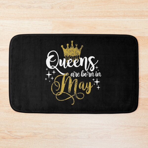 Item preview, Queens are born in May kid girl boy Of birthday Vacation Inspiration Joy Mood designed and sold by DesignByHeartUK.