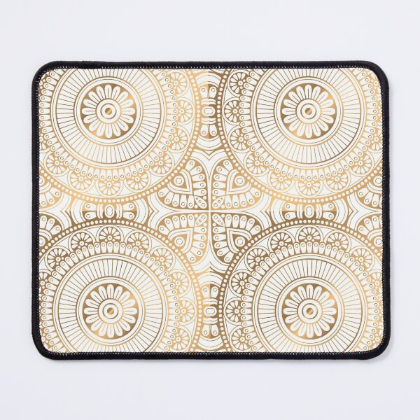 Item preview, Mandala Gold Pattern Illustration With White Shimmer designed and sold by Vic Torys ☆.