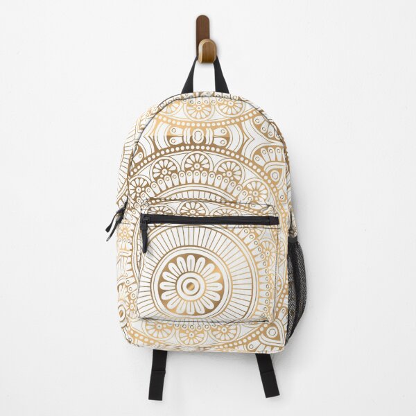 Item preview, Mandala Gold Pattern Illustration With White Shimmer designed and sold by Vic Torys ☆.