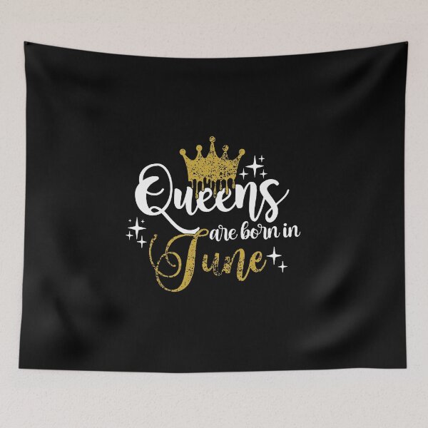 Item preview, Queens are born in June kid girl boy Of birthday Vacation Inspiration Joy Mood designed and sold by DesignByHeartUK.