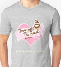 Down With The Swirl. Unisex T-Shirt
