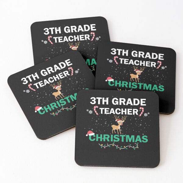 Item preview, 3th Grade Teacher Christmas designed and sold by imaneless.