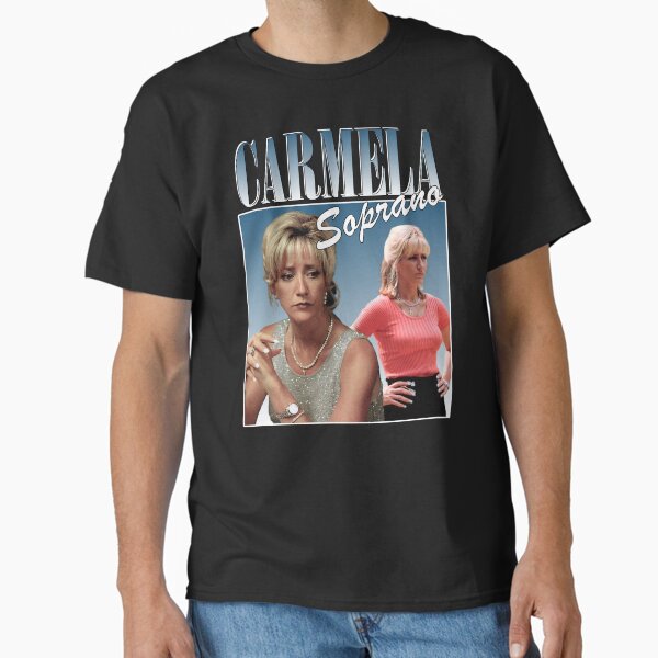 Vista previa del artículo con la obra «Carmela Soprano Diseño Retro», diseñado y vendido por jacquesi97.