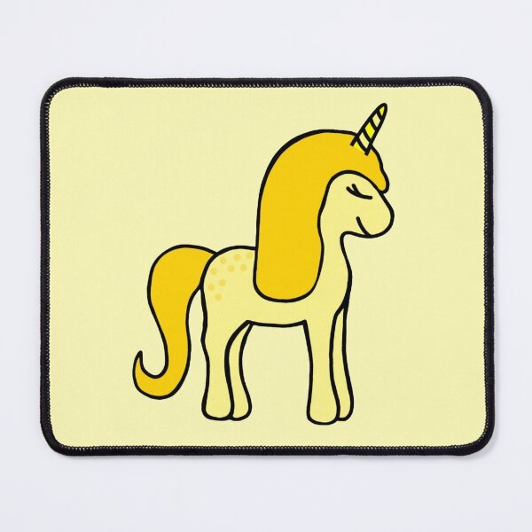 Item preview, Minimalistic Super Cute And Happy Light Yellow Baby Unicorn designed and sold by Barolina.