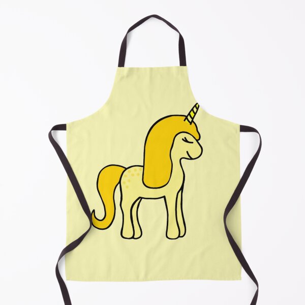 Item preview, Minimalistic Super Cute And Happy Light Yellow Baby Unicorn designed and sold by Barolina.