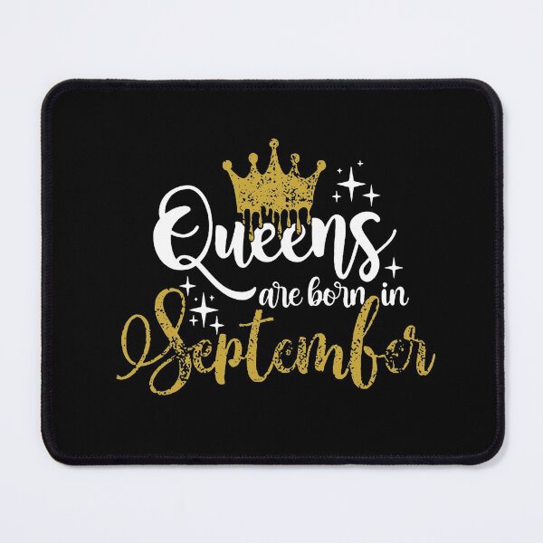 Item preview, Queens are born in September kid girl boy Of birthday Vacation Inspiration Joy Mood designed and sold by DesignByHeartUK.
