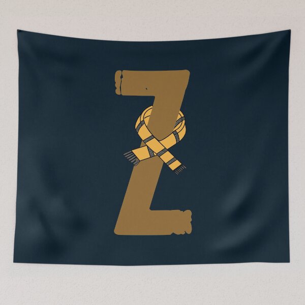 Item preview, Z Letter Magic School Team Badger designed and sold by GraphifyArt.