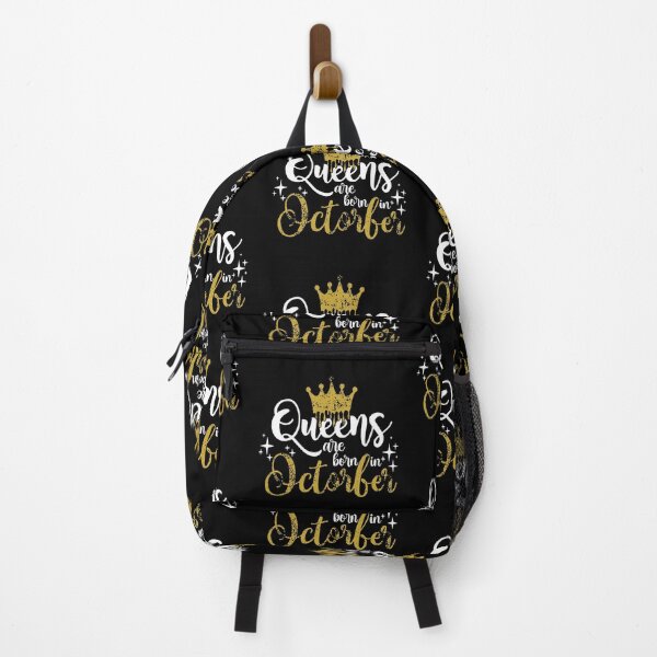 Item preview, Queens are born in October kid girl boy Of birthday Vacation Inspiration Joy Mood designed and sold by DesignByHeartUK.