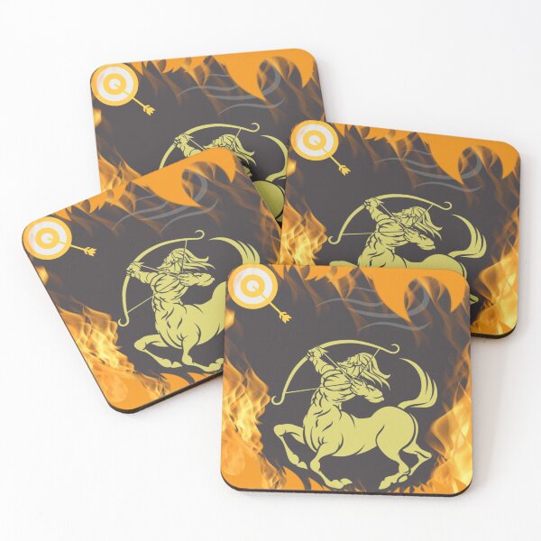 Item preview, Sagittarius - Racing through fire designed and sold by ChargedUpArt.