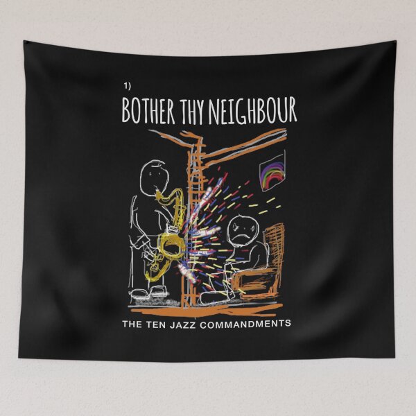 Item preview, Bother Thy Neighbour designed and sold by Corry Bros Jazz Stuff Shop.