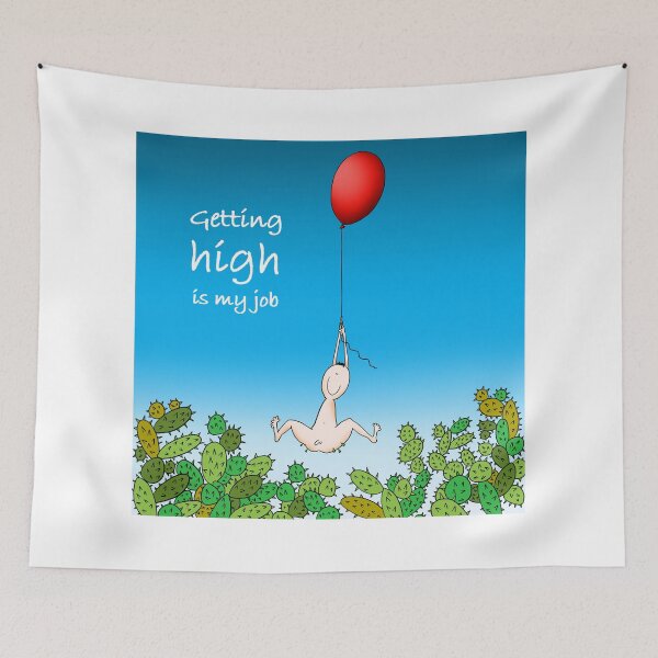 Item preview, Getting high is my job designed and sold by smokylemon.