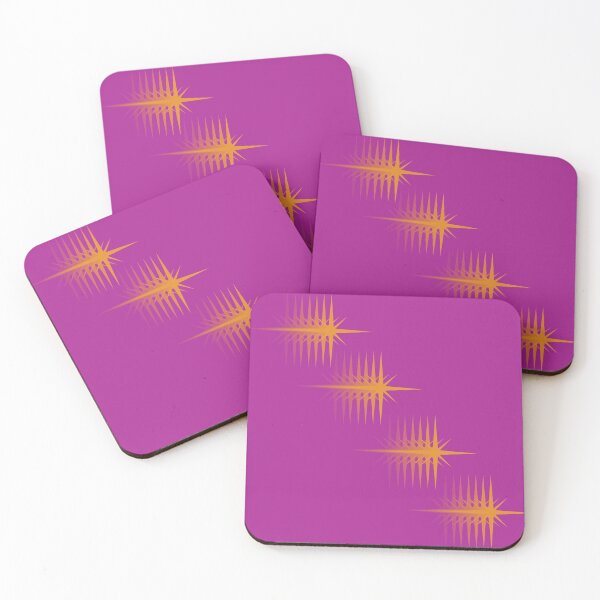Item preview, Pink Orange Stars designed and sold by barronangMedia.