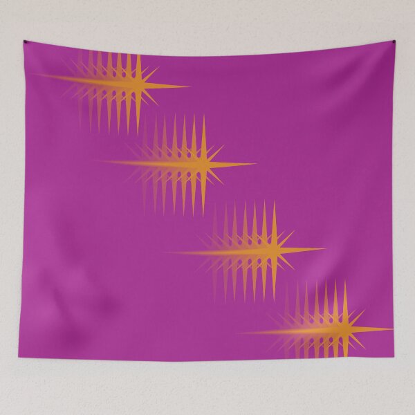 Item preview, Pink Orange Stars designed and sold by barronangMedia.