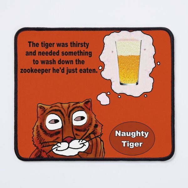 Item preview, Naughty Tiger, Where is that Zookeeper? designed and sold by michaelrodents.
