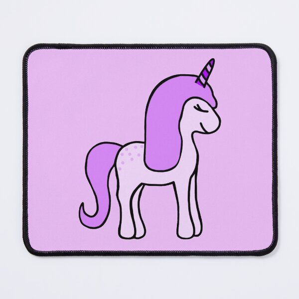 Item preview, Minimalistic Super Cute And Happy Light Purple Baby Unicorn designed and sold by Barolina.