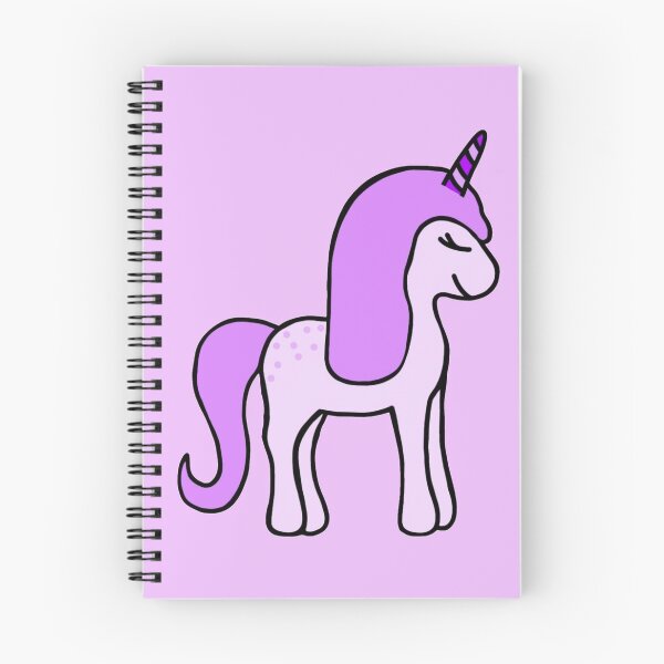 Item preview, Minimalistic Super Cute And Happy Light Purple Baby Unicorn  designed and sold by Barolina.