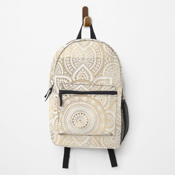 Item preview, Mandala Pattern Gold Illustration With White Shimmer designed and sold by Vic Torys ☆.
