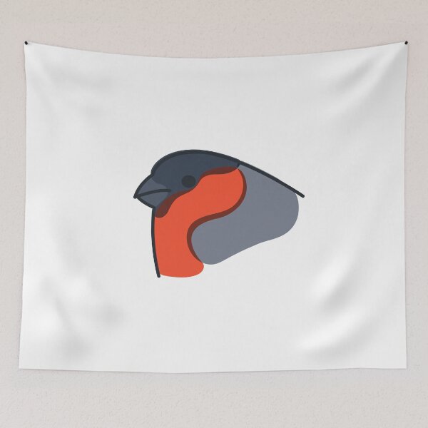 Item preview, Bull Finch designed and sold by Quick-Brown-Fox.