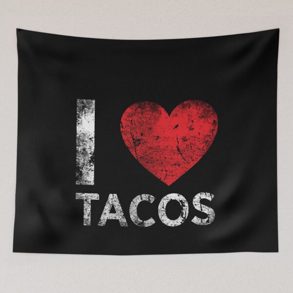 Item preview, I Love Tacos Funny Cute Taco Lover Cool Mexican designed and sold by Echo Dusk.