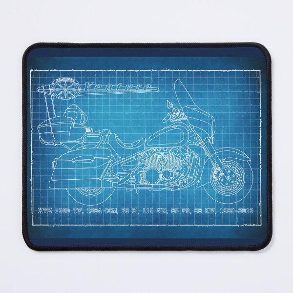 Item preview, Venture XVZ 1300 Blueprint designed and sold by KlaraBubble.