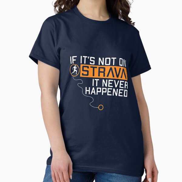 Item preview, If It's Not On Strava Running T-shirt For Men, Funny Runner Gift for Him, Run Shirt, Marathon Tee, Fitness Dad Tshirt Unisex designed and sold by TC design_JB.