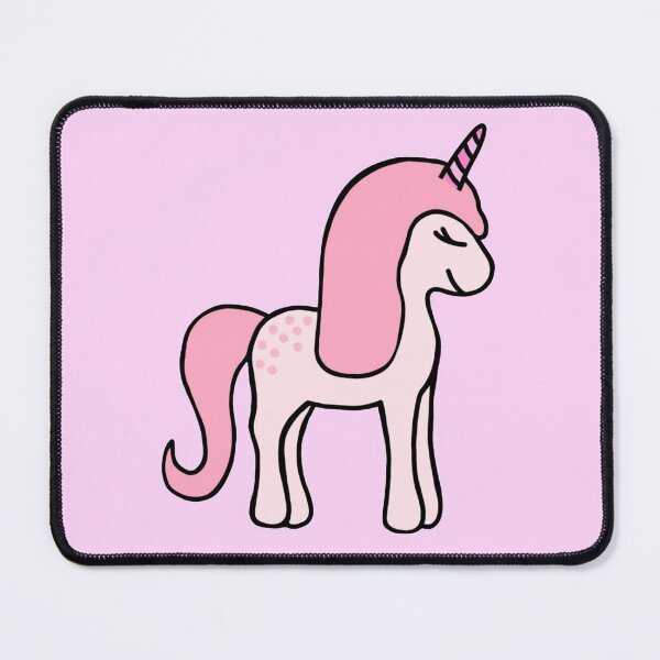 Item preview, Minimalistic Super Cute And Happy Light Pink Baby Unicorn designed and sold by Barolina.