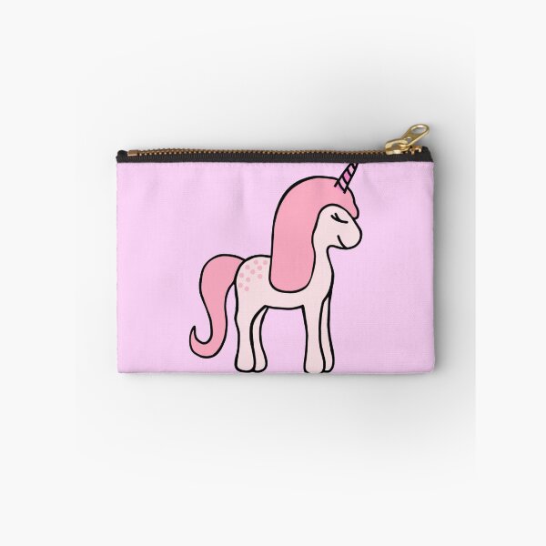 Item preview, Minimalistic Super Cute And Happy Light Pink Baby Unicorn  designed and sold by Barolina.