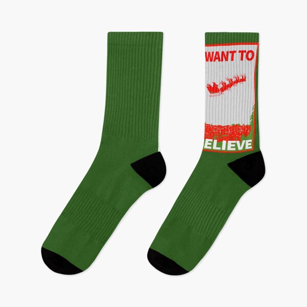 Item preview, I Want To Believe In Santa Clause designed and sold by dwarmuth.