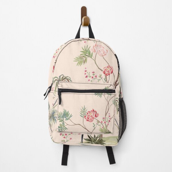 Item preview, Chinoiserie with Palm Trees and Herons designed and sold by nouveaudecor.