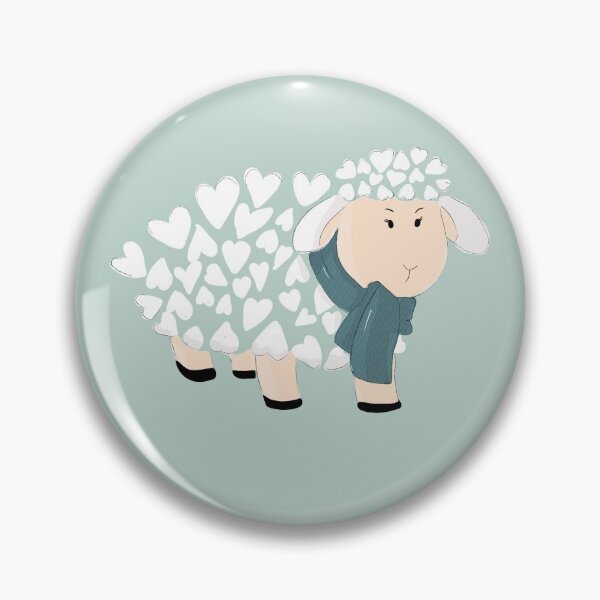 Item preview, Little white sheep  designed and sold by Kreajuut.