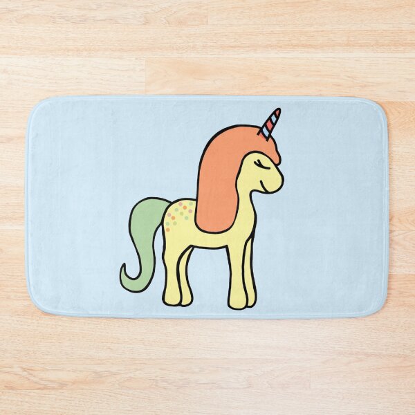 Item preview, Minimalistic Super Cute And Happy Colorful Baby Unicorn designed and sold by Barolina.