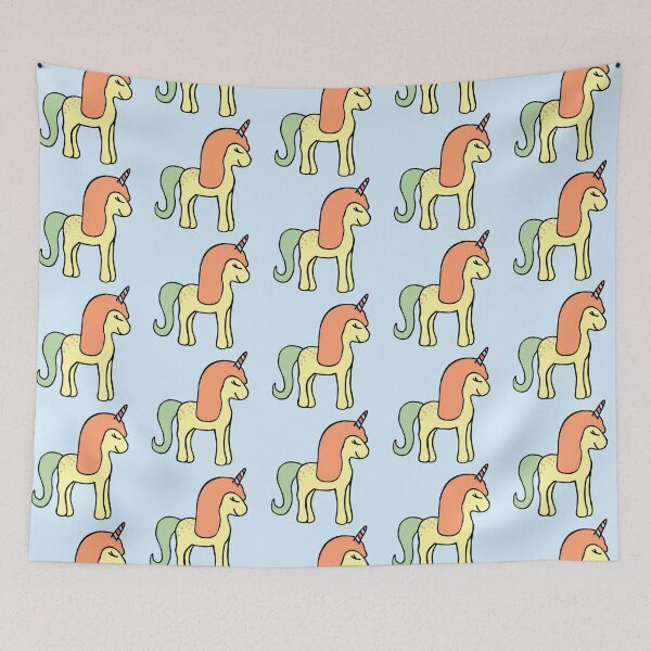 Item preview, Minimalistic Super Cute And Happy Colorful Baby Unicorn designed and sold by Barolina.