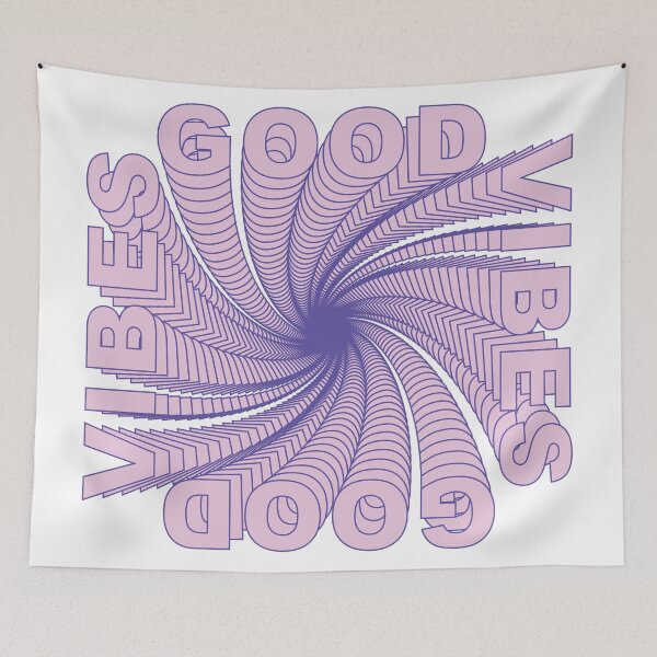 Item preview, Good Vibes Swirl designed and sold by MarzStudio.