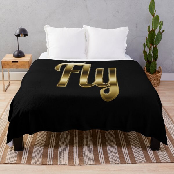 Item preview, Fly - Retro motivation in Gold designed and sold by Dyna-Mix.